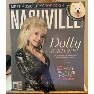 DOLLY PARTON Nashville Lifestyle Magazine Madame Butterfly Country Collectible